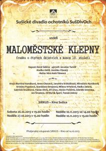 Maloměstské klepny - plakát